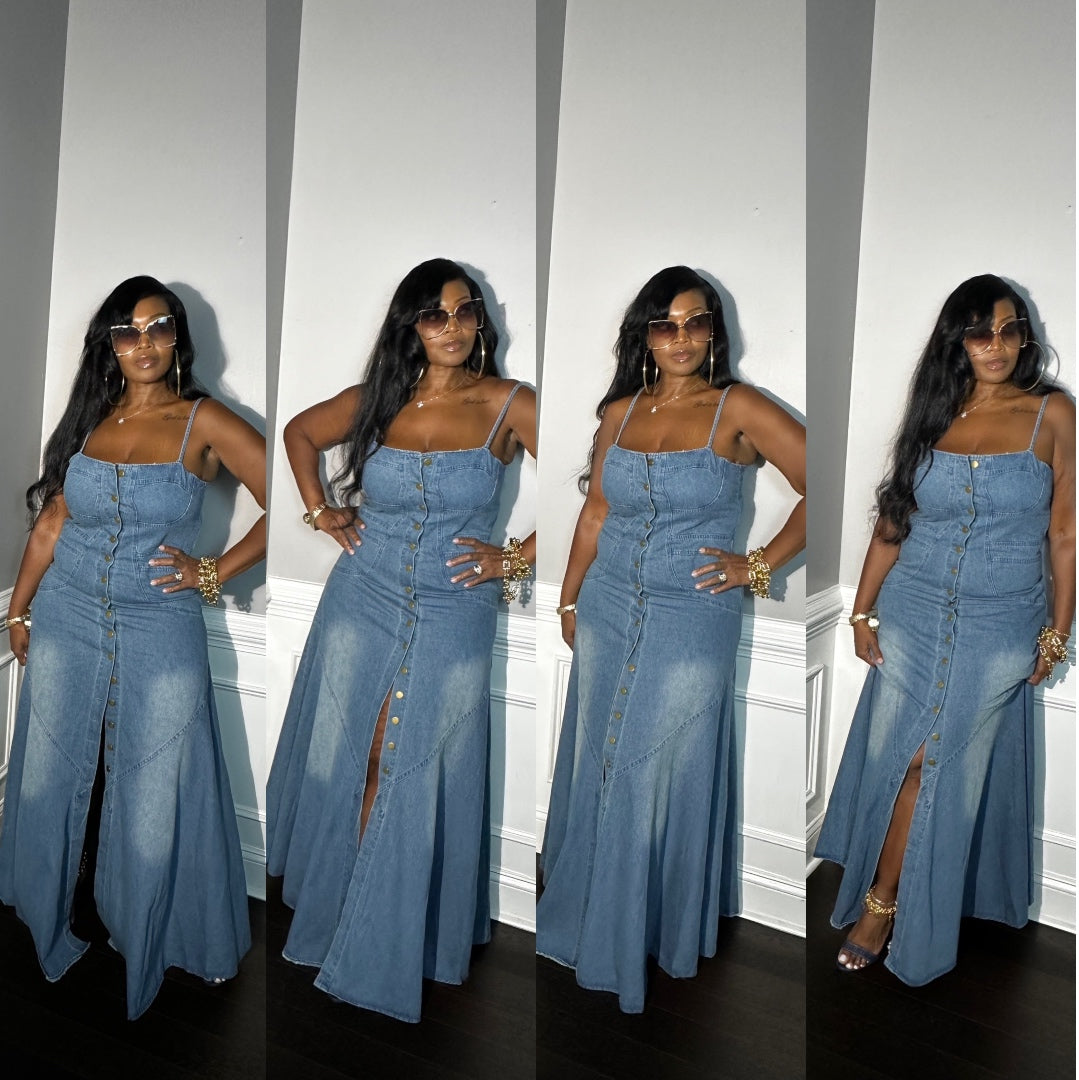 Denim and company maxi dresses best sale