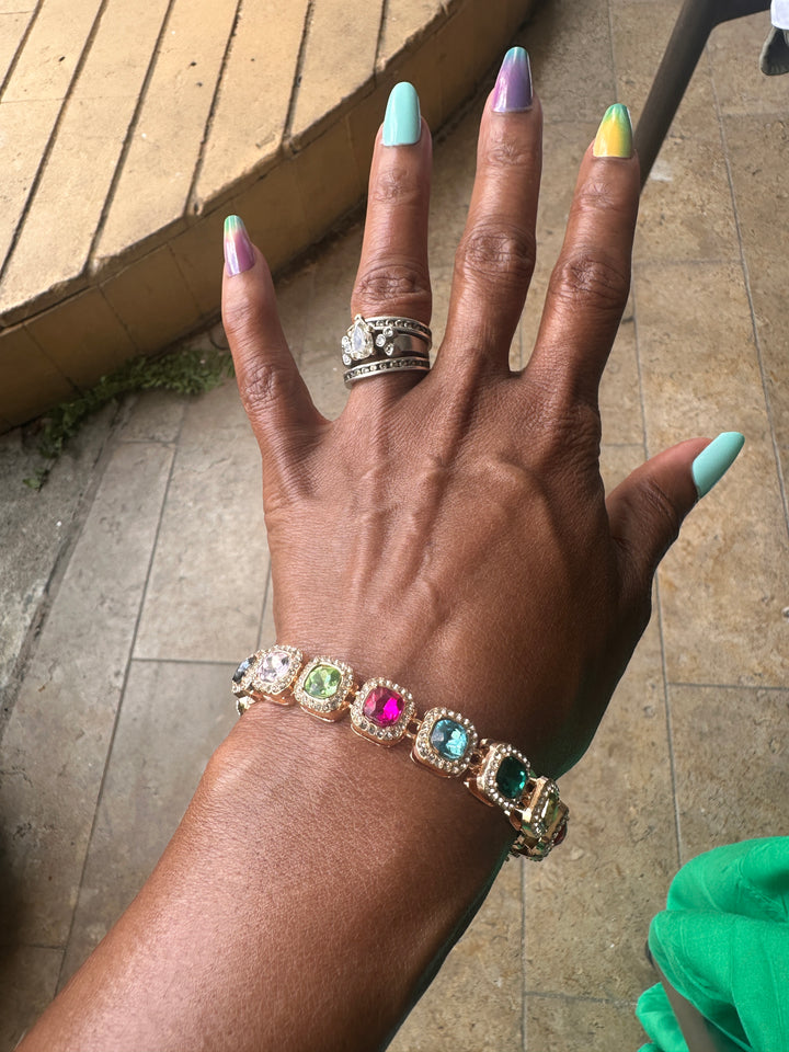 Faux Real Multi color Bracelet