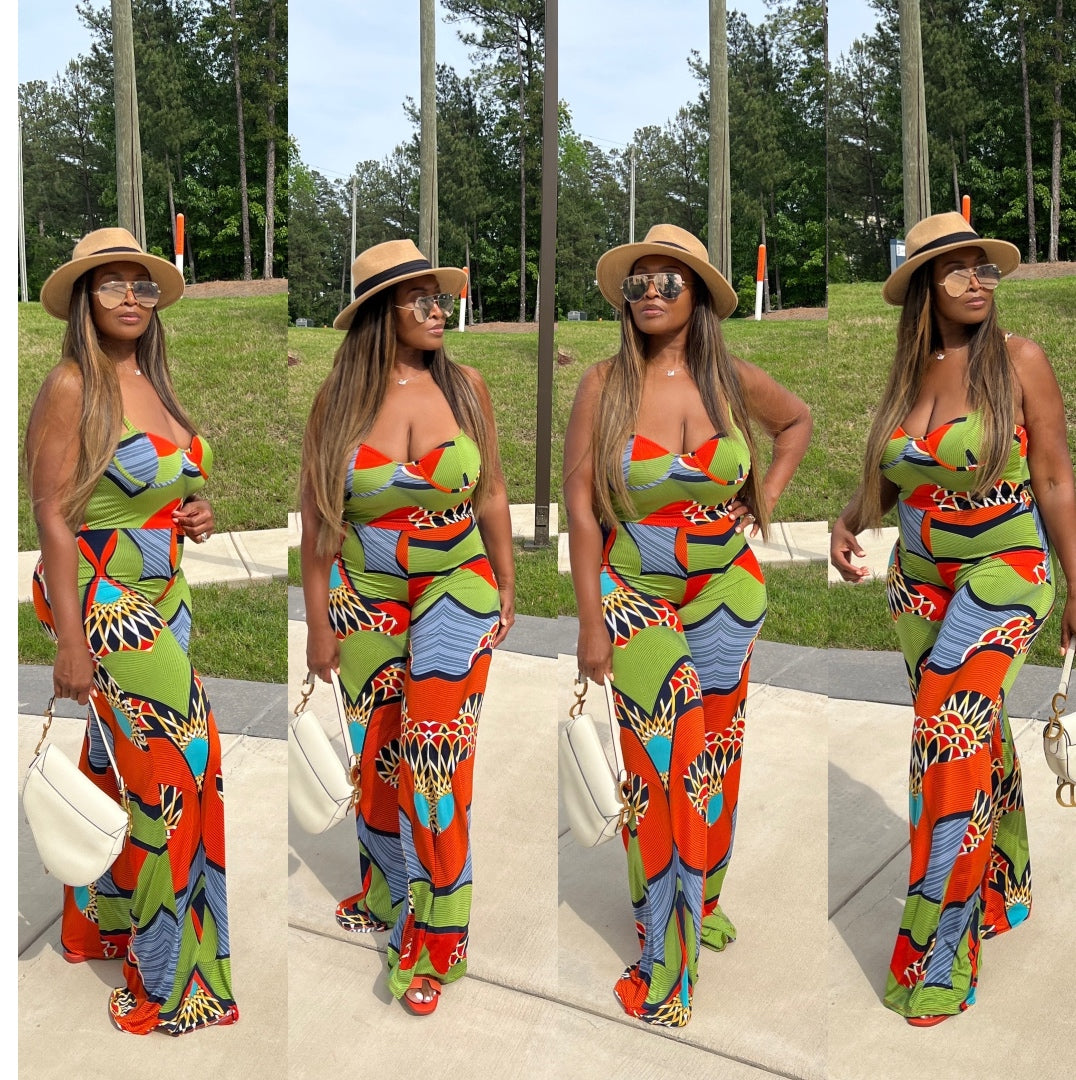Montego Bay Graphic Jumpsuit