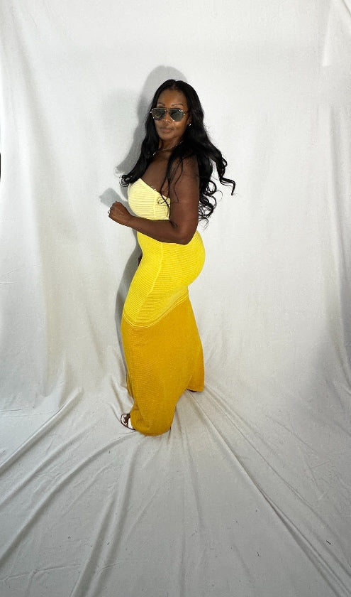 RESTOCKED Sunshine Gradient Maxi dress ships 9/6