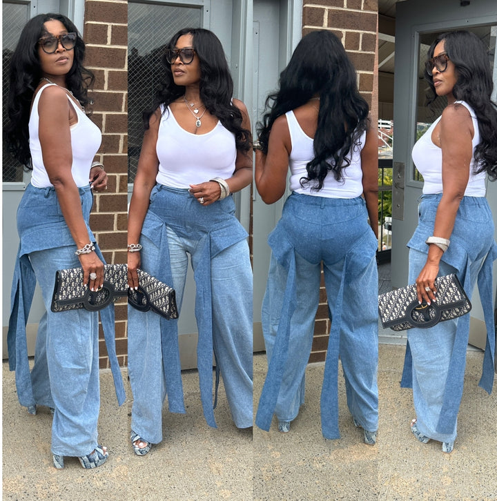 NEW City Girl Denim Jeans with strips