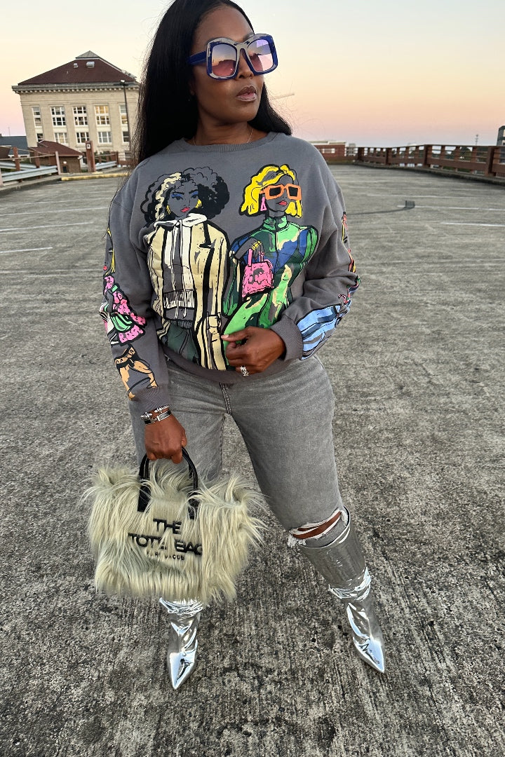 RESTOCKED Boss Babe Graphic Sweatshirt Ships 12/9