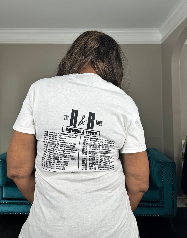 Best of Two Worlds Graphic Tee  - White