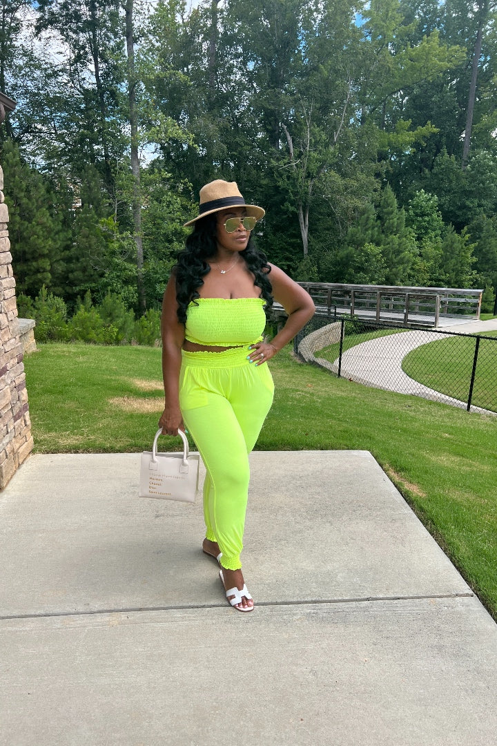 Summertime 2 Piece Tube Set - Margarita Lime