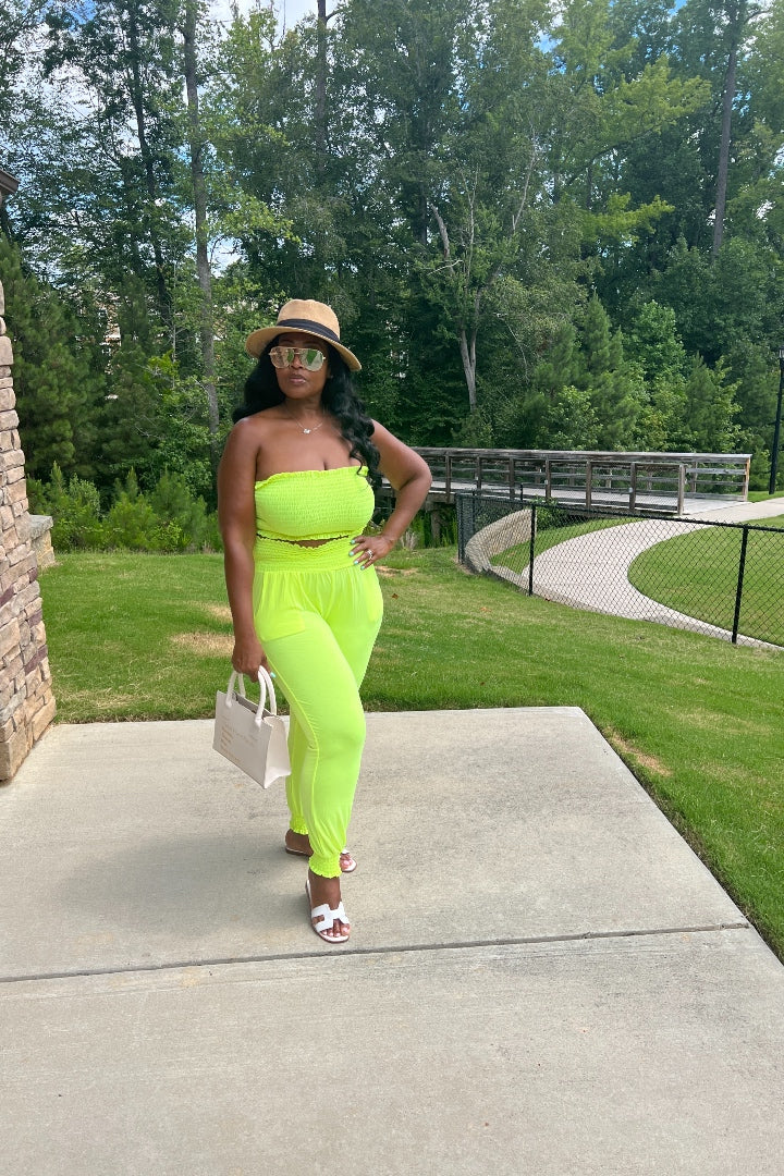 Summertime 2 Piece Tube Set - Margarita Lime