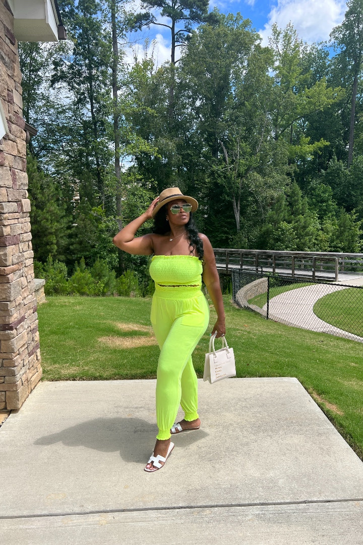 Summertime 2 Piece Tube Set - Margarita Lime