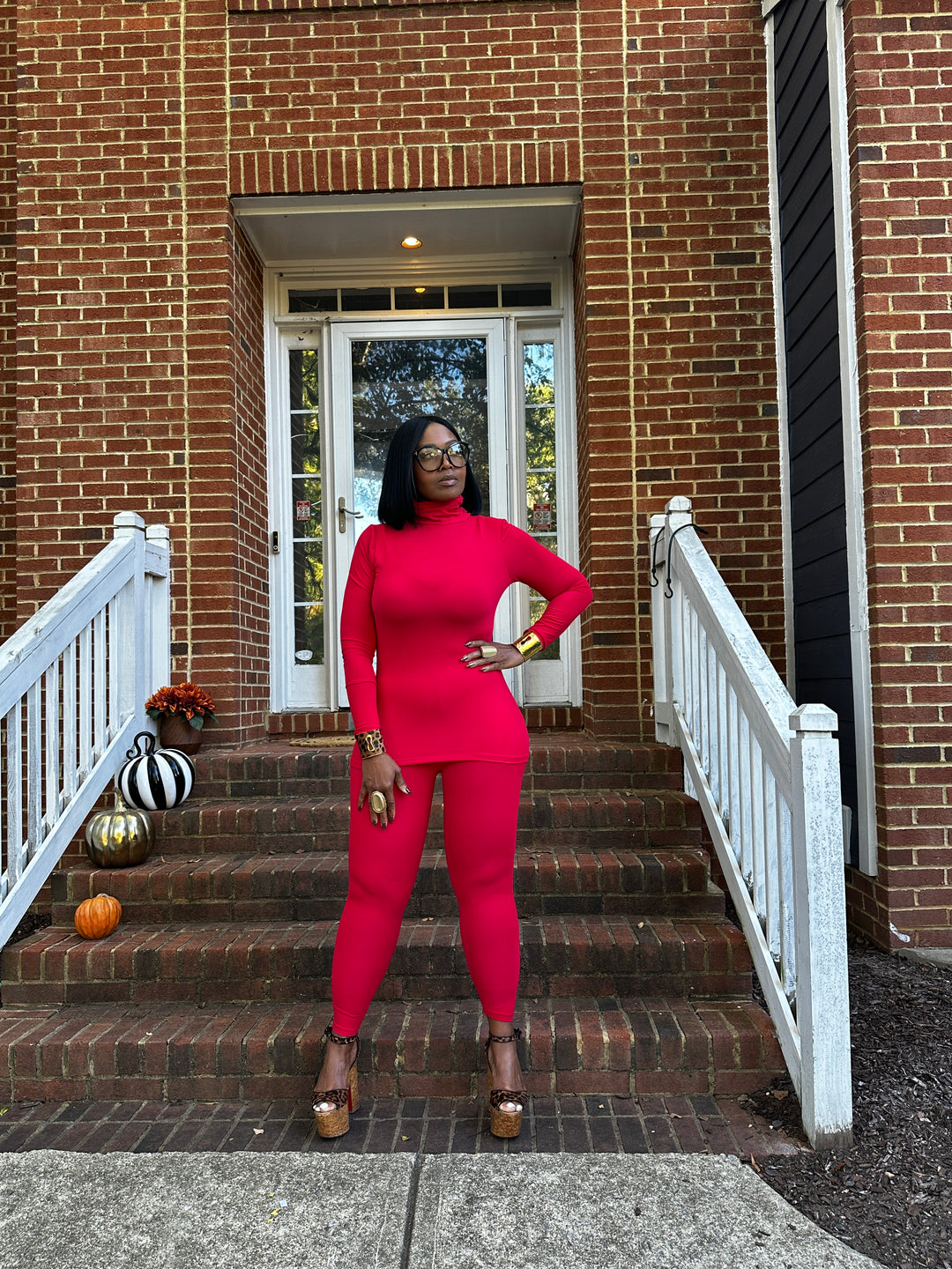 Very Essential Layering 2 piece Set - Red