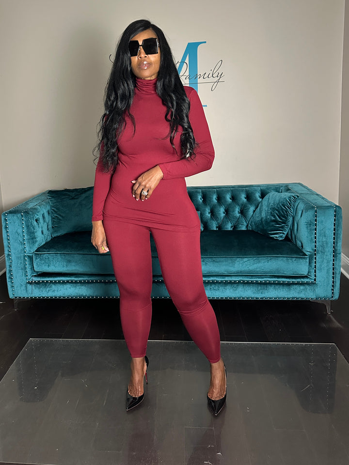 Fall Essentials Set - Burgundy Wine
