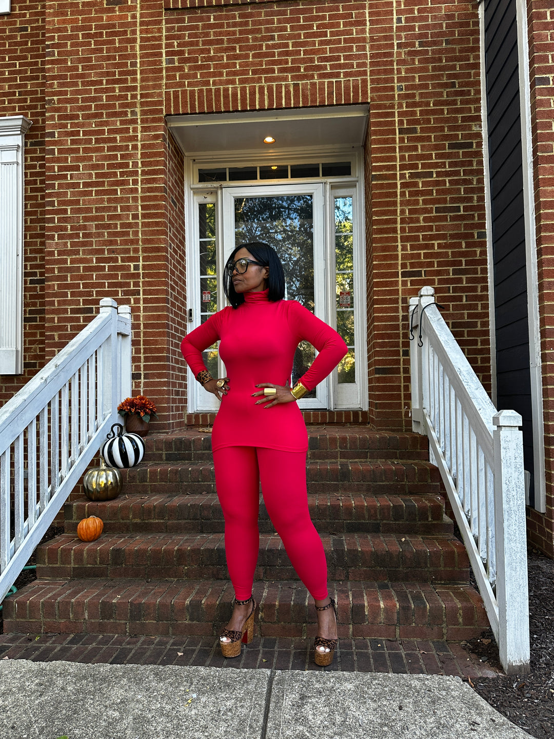 Very Essential Layering 2 piece Set - Red
