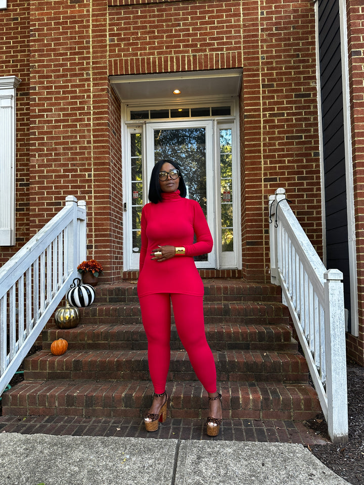 Very Essential Layering 2 piece Set - Red