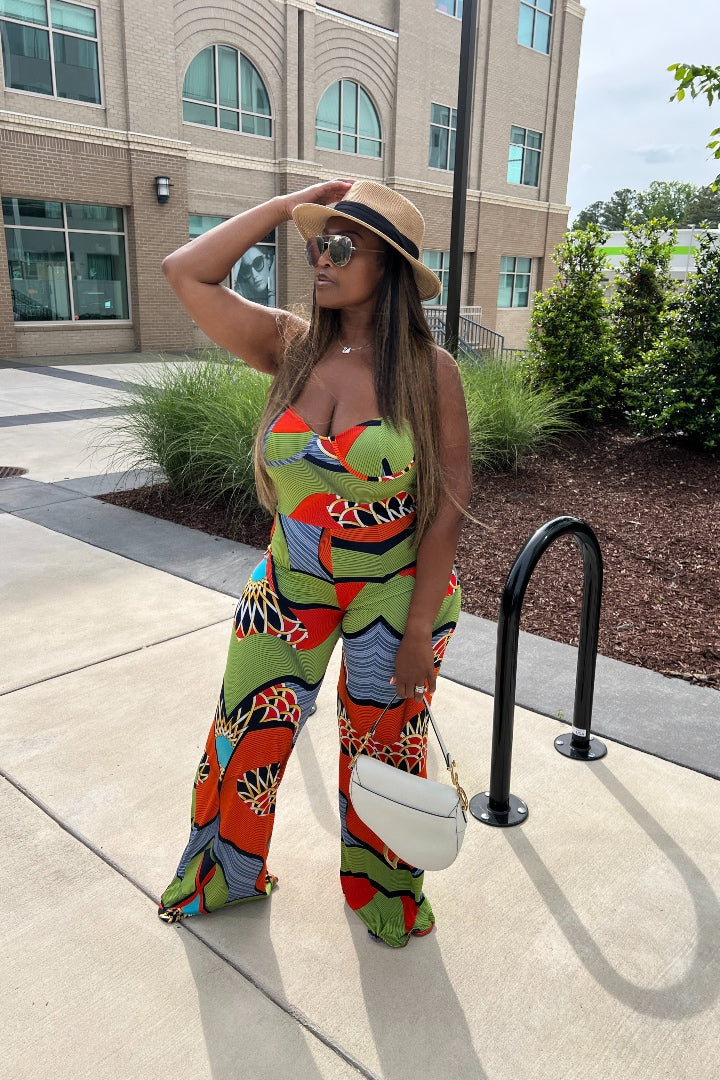 Montego Bay Graphic Jumpsuit