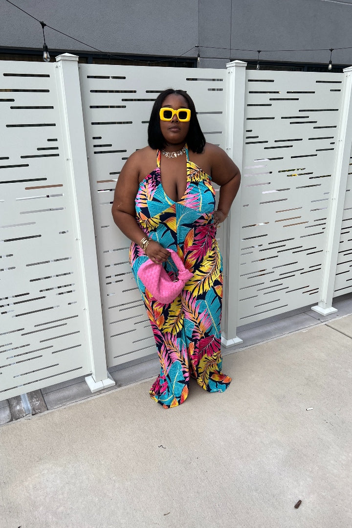 Island Gyal Convertible Jumpsuit