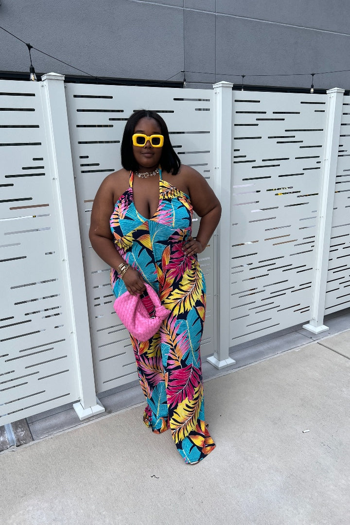 Island Gyal Convertible Jumpsuit