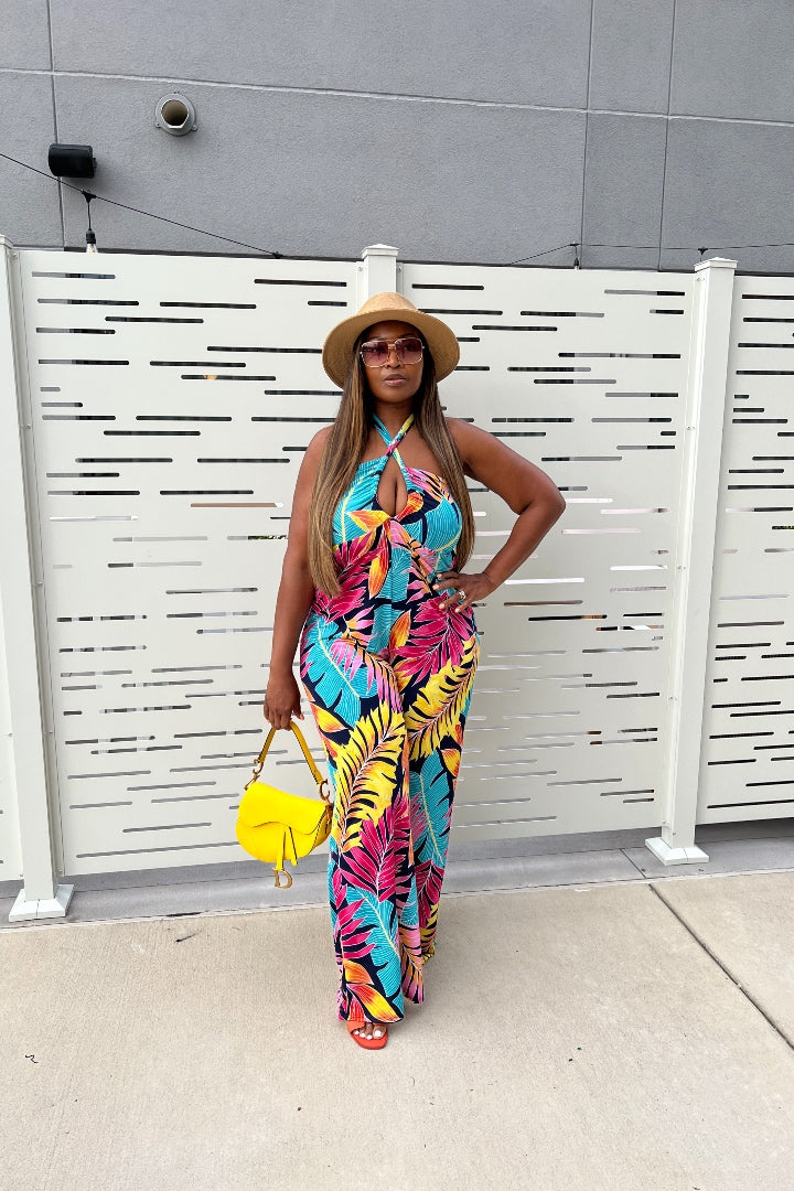 Island Gyal Convertible Jumpsuit