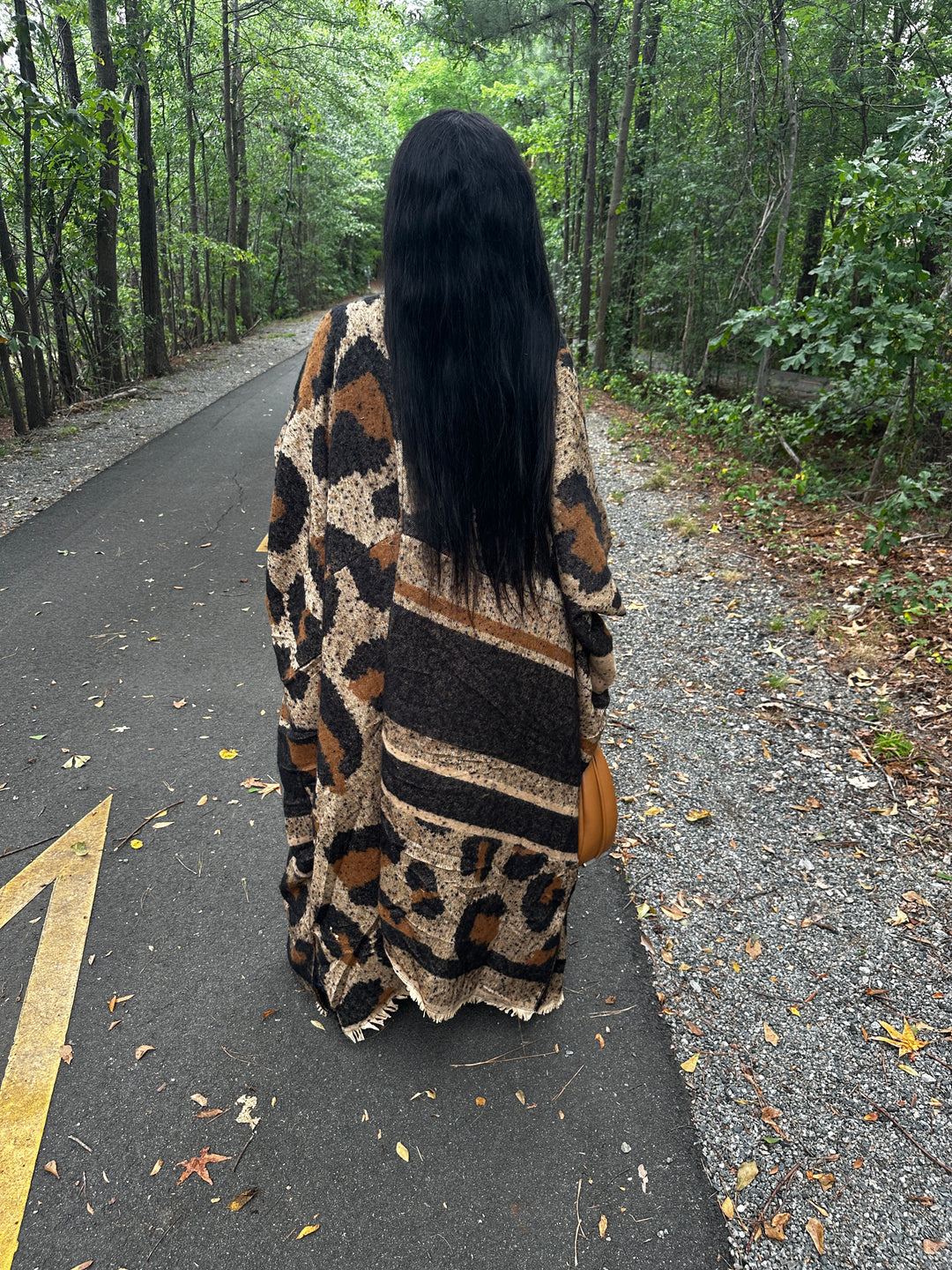 Winter Fashion Leopard Print Kimono Coat Ships 9/21
