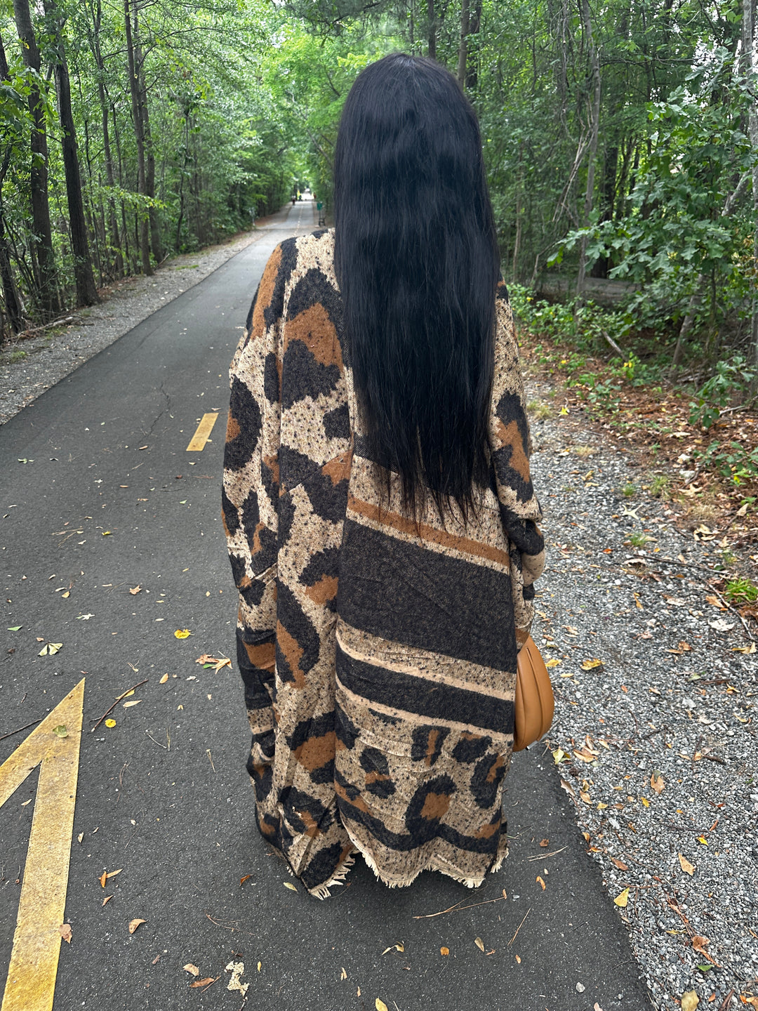Winter Fashion Leopard Print Kimono Coat Ships 9/21