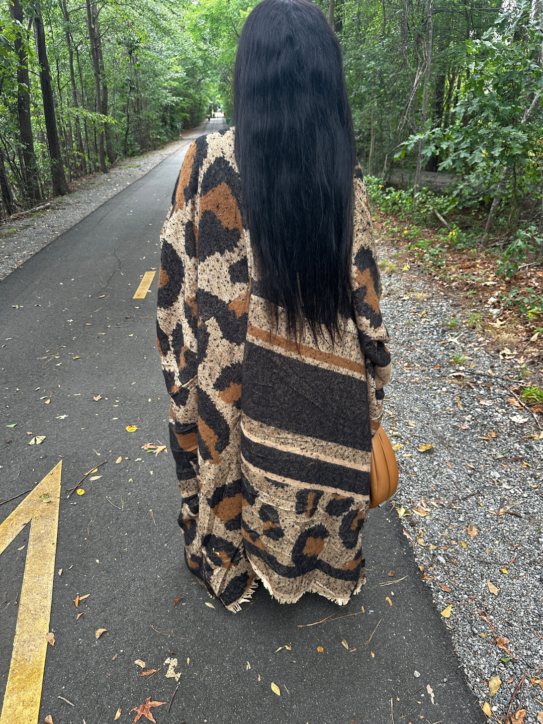 Winter Fashion Leopard Print Kimono Coat Ships 9/21