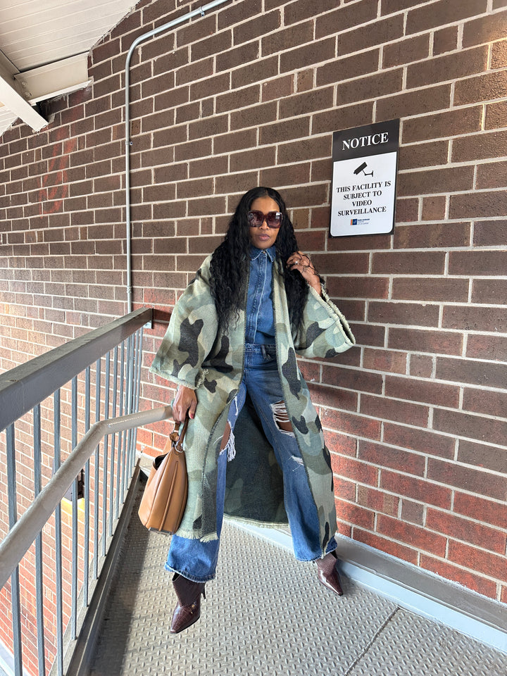 NEW Camo Light Summer Hue Cardigan