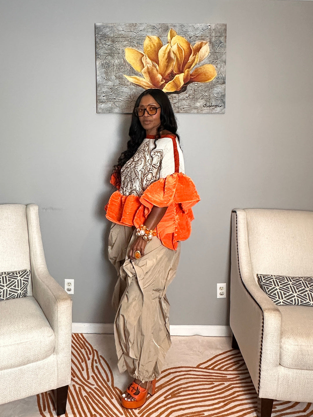 NEW All the Frills Cargo Pants - Taupe
