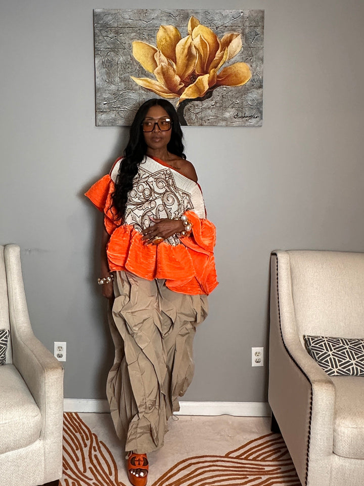 NEW All the Frills Cargo Pants - Taupe