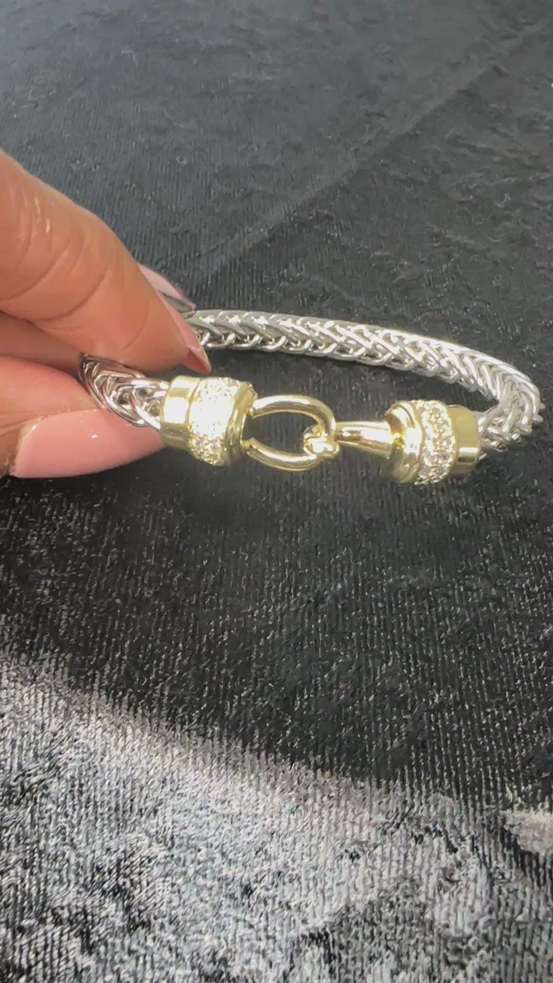 Faux Real Cable Bracelet - Buckle Bracelet