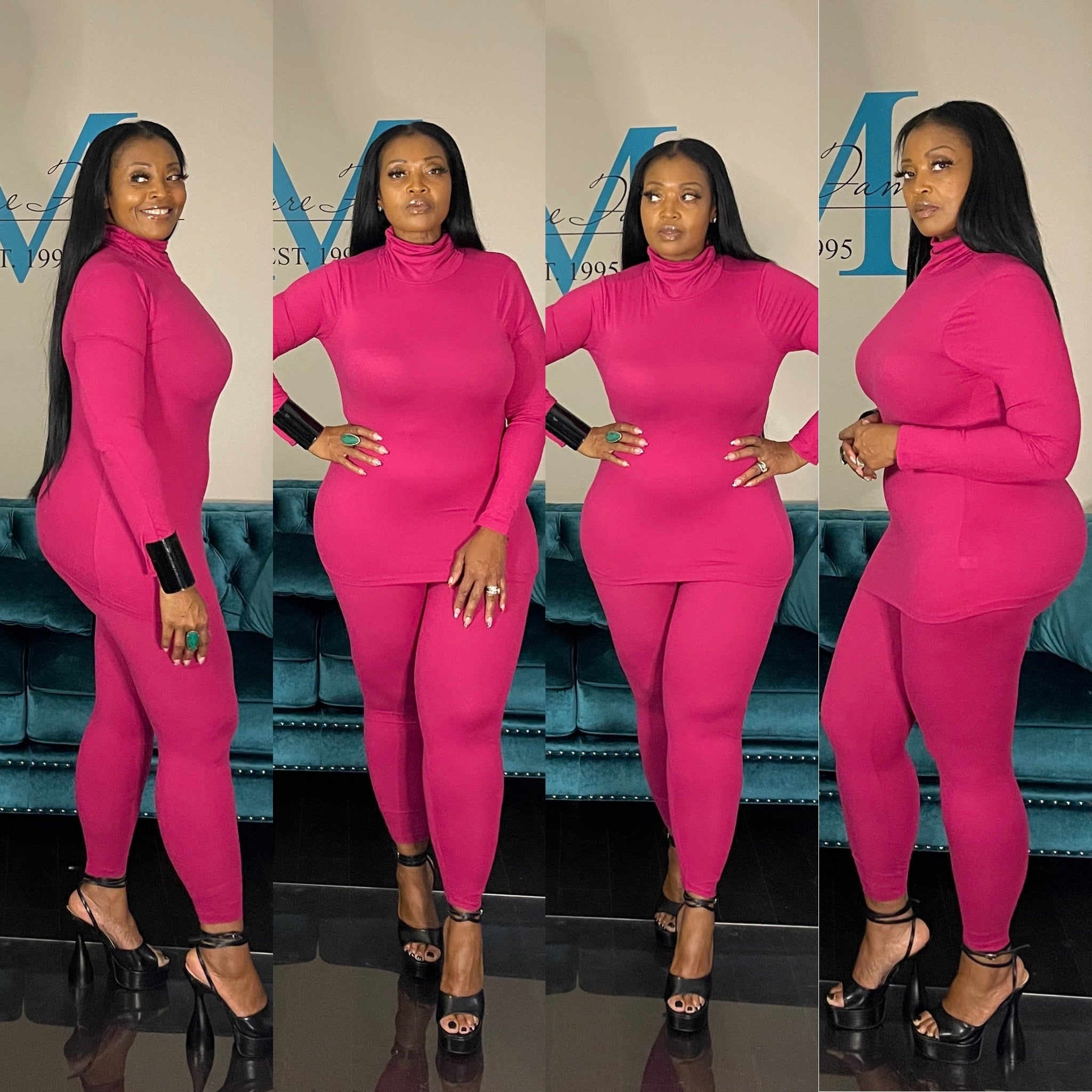 RESTOCKED Fall Essentials Set - Magenta