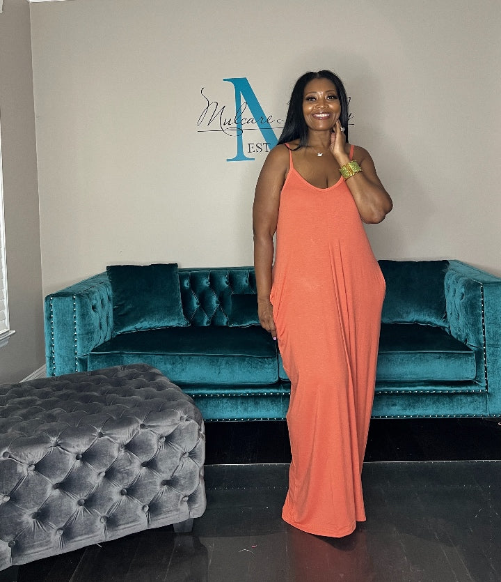 RESTOCKED Summertime  Maxi - Copper