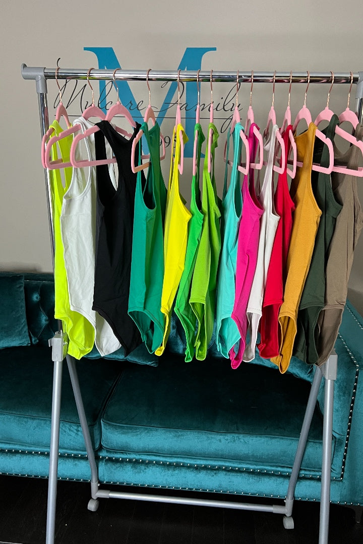 Everyday Essentials Bodysuit - Kelly Green