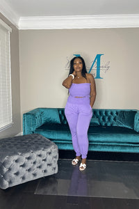 Summertime 2 Piece Tube Set - Lavender