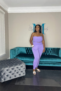 Summertime 2 Piece Tube Set - Lavender