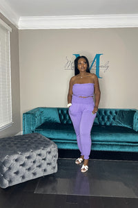 Summertime 2 Piece Tube Set - Lavender