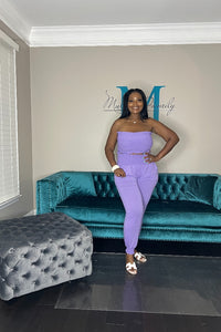 Summertime 2 Piece Tube Set - Lavender