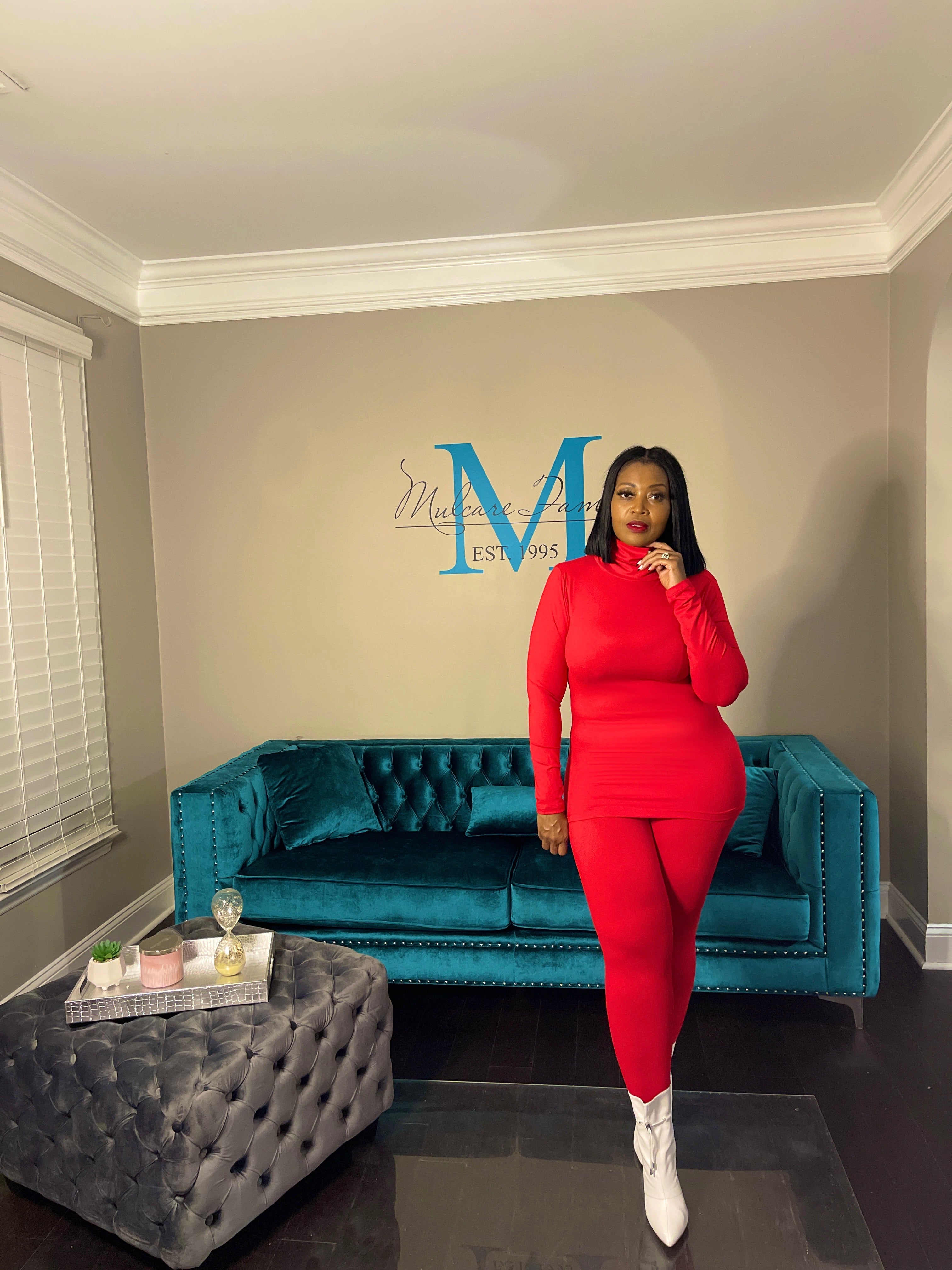 RESTOCKED Fall Essentials Set -Ruby Red