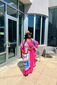 RESTOCKED Summertime  Maxi - Fuchsia
