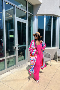 RESTOCKED Summertime  Maxi - Fuchsia